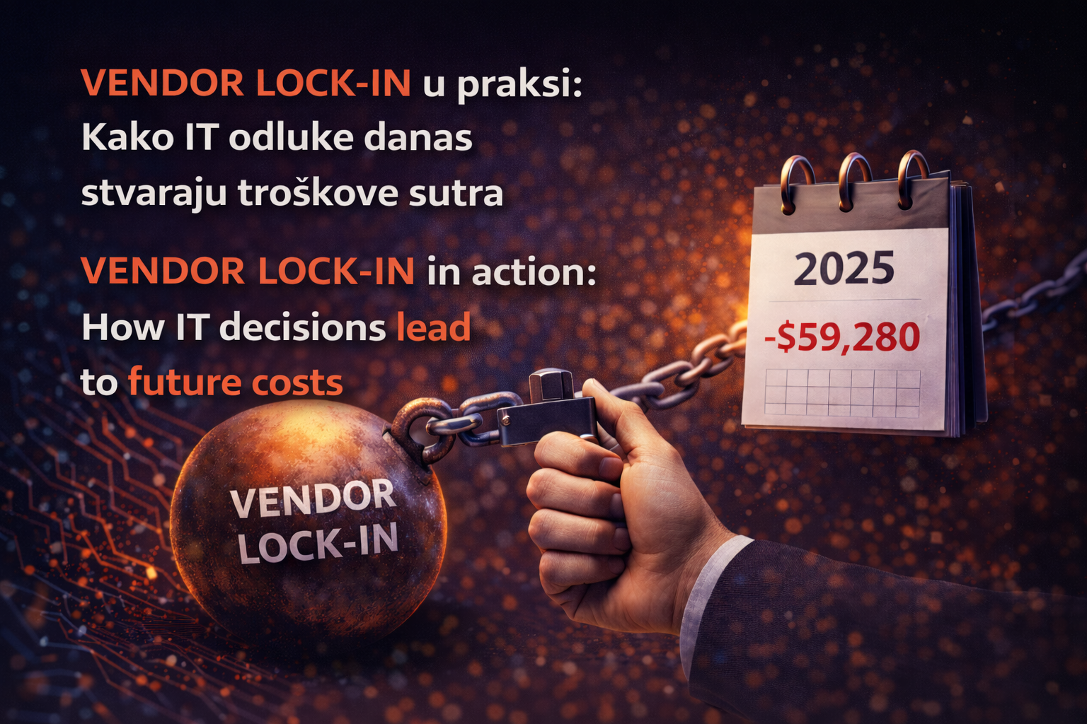 Vendor Lock-in u praksi: kako IT odluke danas stvaraju troškove sutra