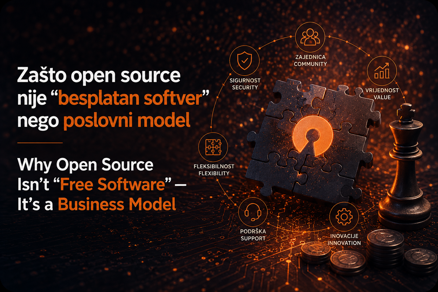 Zašto open source nije „besplatan softver“ nego poslovni model?